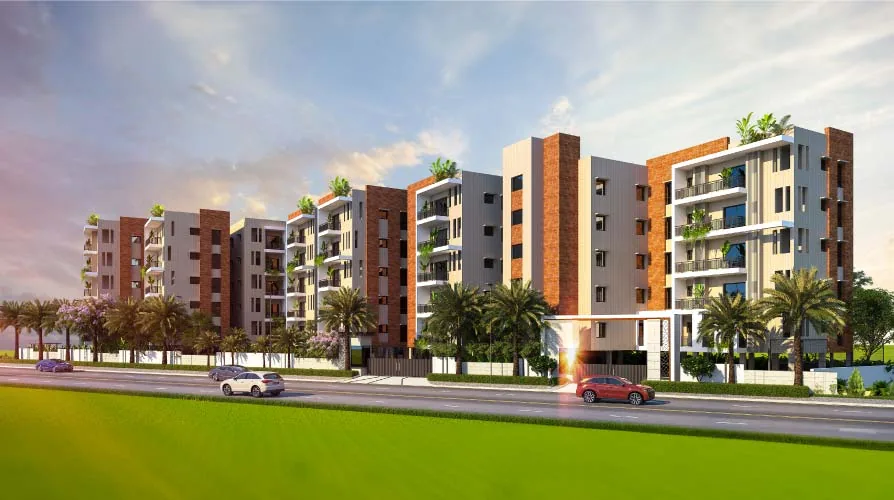 Project render at Auto Nagar, Kurnool