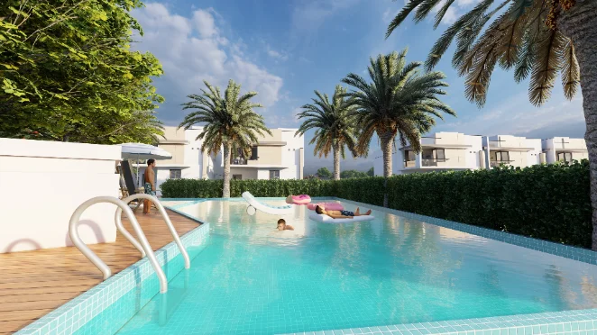 Clubhouse and swimming pool